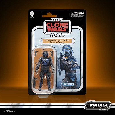 Star Wars: The Clone Wars Vintage Collection Actionfigur 2023 Mandalorian Death Watch Airborne Trooper 10 cm