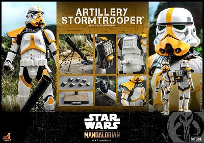 Star Wars The Mandalorian Actionfigur 1/6 Artillery Stormtrooper 30 cm