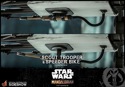 Star Wars The Mandalorian Actionfigur 1/6 Scout Trooper & Speeder Bike 30 cm