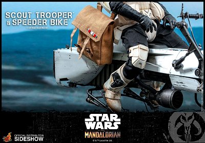 Star Wars The Mandalorian Actionfigur 1/6 Scout Trooper & Speeder Bike 30 cm - Beschädigte Verpackung