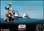 Star Wars The Mandalorian Actionfigur 1/6 Scout Trooper & Speeder Bike 30 cm - Beschädigte Verpackung