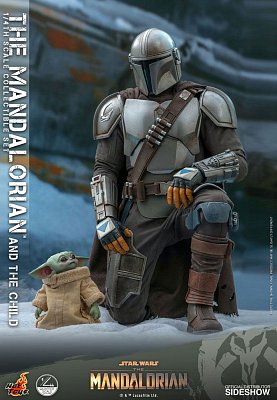 Star Wars The Mandalorian Actionfiguren Doppelpack 1/4 The Mandalorian & The Child 46 cm