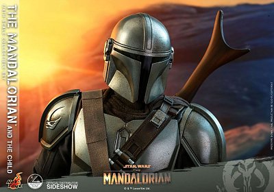 Star Wars The Mandalorian Actionfiguren Doppelpack 1/4 The Mandalorian & The Child 46 cm