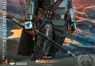 Star Wars The Mandalorian Actionfiguren Doppelpack 1/4 The Mandalorian & The Child 46 cm - Stark beschädigte Verpackung