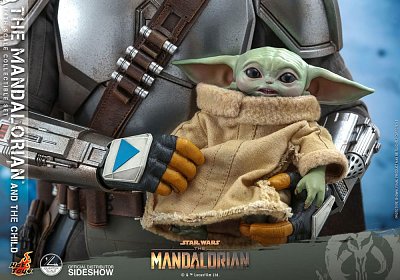 Star Wars The Mandalorian Actionfiguren Doppelpack 1/4 The Mandalorian & The Child 46 cm - Stark beschädigte Verpackung