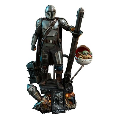 Star Wars The Mandalorian Actionfiguren Doppelpack 1/4 The Mandalorian & The Child Deluxe 46 cm