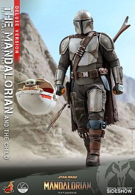 Star Wars The Mandalorian Actionfiguren Doppelpack 1/4 The Mandalorian & The Child Deluxe 46 cm