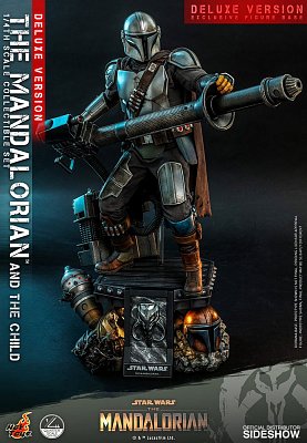 Star Wars The Mandalorian Actionfiguren Doppelpack 1/4 The Mandalorian & The Child Deluxe 46 cm