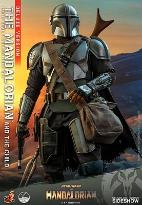 Star Wars The Mandalorian Actionfiguren Doppelpack 1/4 The Mandalorian & The Child Deluxe 46 cm