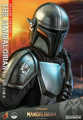 Star Wars The Mandalorian Actionfiguren Doppelpack 1/4 The Mandalorian & The Child Deluxe 46 cm