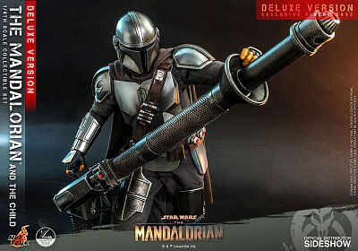 Star Wars The Mandalorian Actionfiguren Doppelpack 1/4 The Mandalorian & The Child Deluxe 46 cm