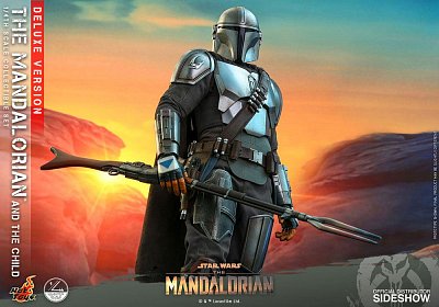 Star Wars The Mandalorian Actionfiguren Doppelpack 1/4 The Mandalorian & The Child Deluxe 46 cm