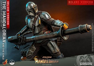 Star Wars The Mandalorian Actionfiguren Doppelpack 1/4 The Mandalorian & The Child Deluxe 46 cm