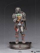 Star Wars The Mandalorian Art Scale Statue 1/10 Mandalorian & Grogu 22 cm