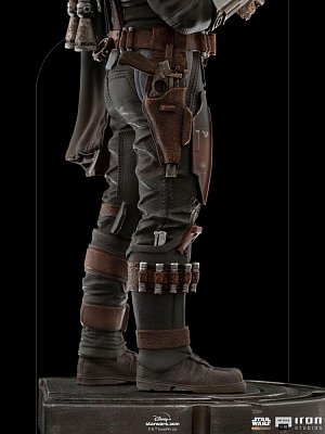 Star Wars The Mandalorian Art Scale Statue 1/10 Mandalorian & Grogu 22 cm