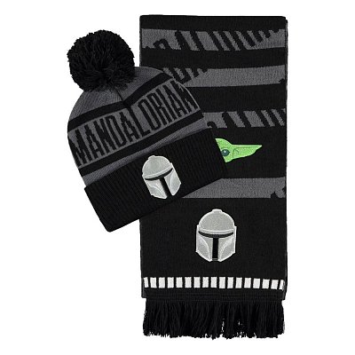 Star Wars: The Mandalorian Beanie & Schal Set Din Djarin and Grogu