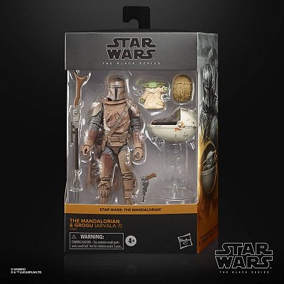 Star Wars The Mandalorian Black Series Actionfigur 2021 The Mandalorian & Grogu (Arvala-7) 15 cm