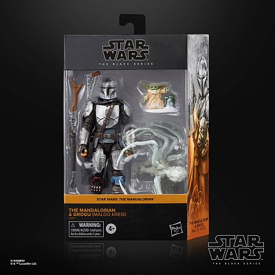 Star Wars The Mandalorian Black Series Actionfiguren 2022 Mandalorian & Grogu (Maldo Kreis) 15 cm