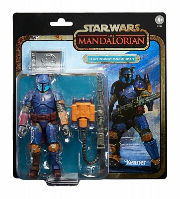 Star Wars The Mandalorian Credit Collection Actionfigur 2020 Heavy Infantry Mandalorian 15 cm --- BESCHAEDIGTE VERPACKUNG