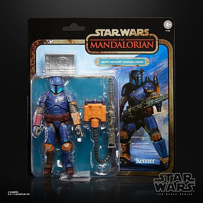 Star Wars The Mandalorian Credit Collection Actionfigur 2020 Heavy Infantry Mandalorian 15 cm --- BESCHAEDIGTE VERPACKUNG