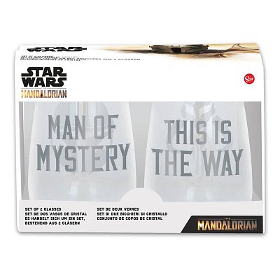 Star Wars The Mandalorian Crystal Gläser 2er-Packs Umkarton (6)