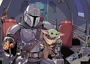 Star Wars The Mandalorian Puzzle Cartoon (1000 Teile)