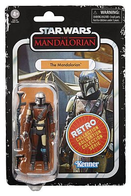 Star Wars The Mandalorian Retro Collection Actionfigur 2021 The Mandalorian 10 cm