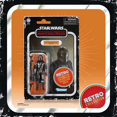 Star Wars The Mandalorian Retro Collection Actionfigur 2022 The Mandalorian (Beskar) 10 cm