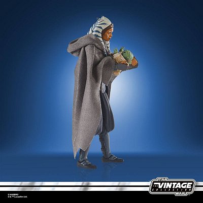 Star Wars: The Mandalorian Vintage Collection Actionfigur 2022 Ahsoka Tano & Grogu 10 cm