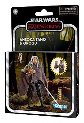 Star Wars: The Mandalorian Vintage Collection Actionfigur 2022 Ahsoka Tano & Grogu 10 cm