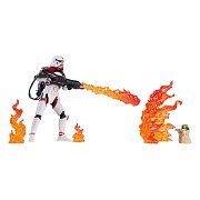 Star Wars: The Mandalorian Vintage Collection Actionfigur 2022 Incinerator Trooper & Grogu 10 cm