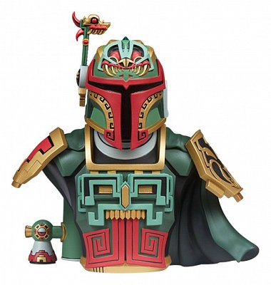 Star Wars Urban Aztec Vinyl Büste Boba Fett by Jesse Hernandez 20 cm