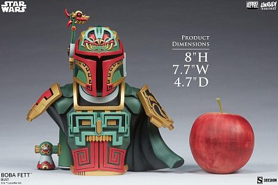 Star Wars Urban Aztec Vinyl Büste Boba Fett by Jesse Hernandez 20 cm