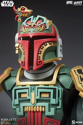 Star Wars Urban Aztec Vinyl Büste Boba Fett by Jesse Hernandez 20 cm