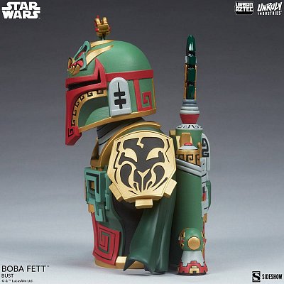 Star Wars Urban Aztec Vinyl Büste Boba Fett by Jesse Hernandez 20 cm