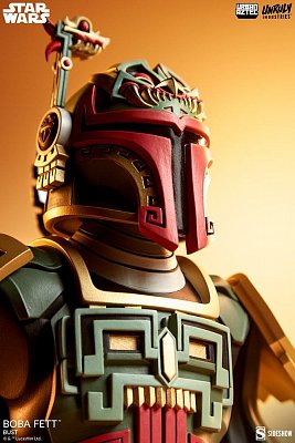 Star Wars Urban Aztec Vinyl Büste Boba Fett by Jesse Hernandez 20 cm