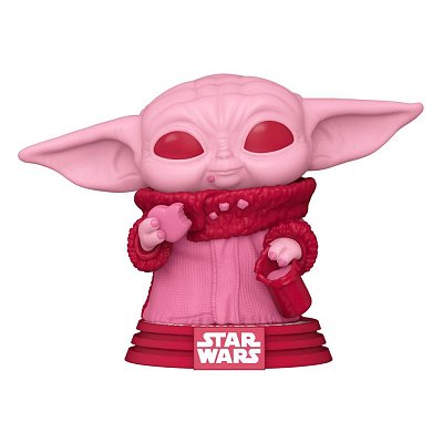 Star Wars Valentines POP! Star Wars Vinyl Figur Grogu 9 cm