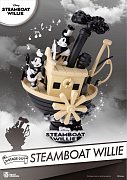 Steamboat Willie D-Stage PVC Diorama Micky & Minnie 15 cm --- BESCHAEDIGTE VERPACKUNG