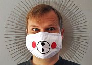 Stoffmaske Bear