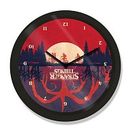 Stranger Things Wanduhr Upside Down