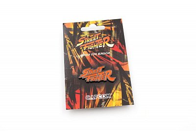 Street Fighter Ansteck-Pin Logo Colour