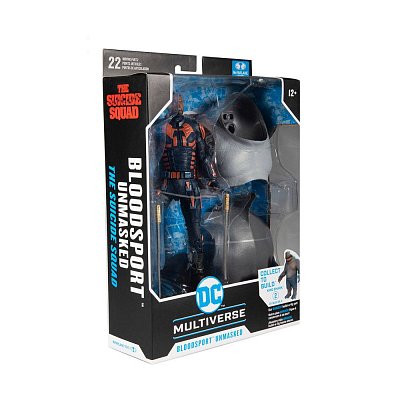 Suicide Squad Build A Actionfigur Bloodsport (Unmasked) 18 cm