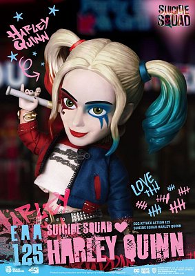 Suicide Squad Egg Attack Action Actionfigur Harley Quinn 17 cm