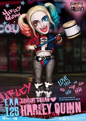 Suicide Squad Egg Attack Action Actionfigur Harley Quinn 17 cm