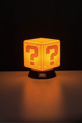 Super Mario 3D Lampe Fragezeichen-Block 10 cm