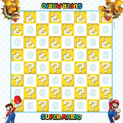 Super Mario Brettspiel Dame & Tic-Tac-Toe Mario vs. Bowser Collector\'s Game