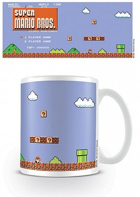 Super Mario Bros. Tasse Retro Title