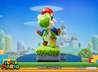 Super Mario Statue Mario & Yoshi 48 cm