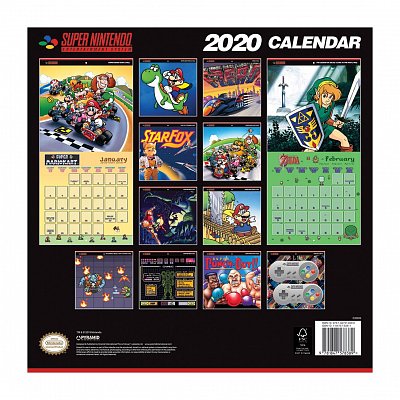 Super Nintendo Kalender 2020