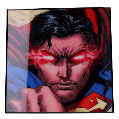 Superman Crystal Clear Picture Wanddekoration Rebirth 32 x 32 cm